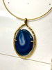 Imagen de Collar de Piedra Varenna Azul