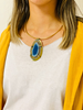 Imagen de Collar de Piedra Ancona Azul