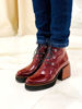 Imagen de Bota Bohr Bordo Charol