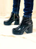 Imagen de Bota Ravenclaw Negro Charol