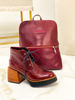 Imagen de Bota Azkaban Bordo Lagarto