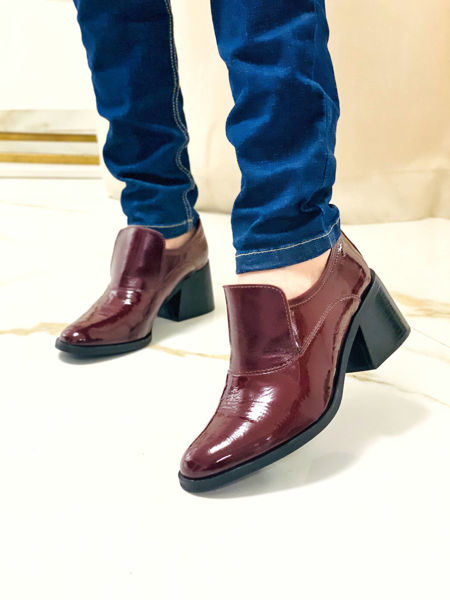 Imagen de Zapato Monroe Bordo Charol