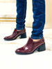 Imagen de Zapato Monroe Bordo Charol
