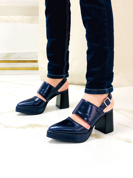 Imagen de Zapato Meyer Azul Milano