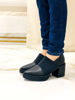 Imagen de Zapato Slytherin Negro Trenzado