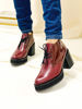 Imagen de Bota London Bordo Milano Charol