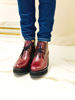 Imagen de Bota London Bordo Milano Charol