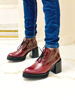 Imagen de Bota London Bordo Milano Charol