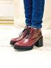 Imagen de Bota London Bordo Milano Charol