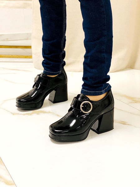 Imagen de Zapato Gauss Negro Charol