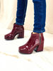 Imagen de Bota Bhaskara Bordo Charol