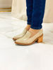 Imagen de Zapato Weierstrass Natural Charol