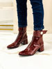 Imagen de Bota Moscu Bordo Charol