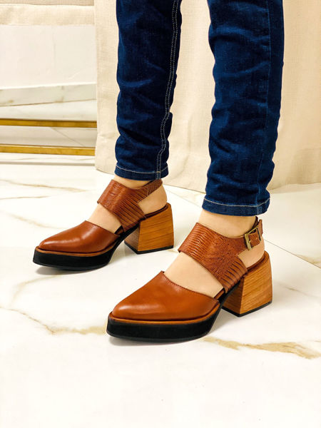 Imagen de Zapato Maslow Whisky Lagarto