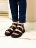 Imagen de Sandalia Cooper Negro Charol