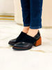 Imagen de Zapato Kidman Negro Nobuck Milano