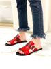 Imagen de Sandalia Calpe Rojo Vibora