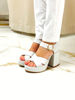 Imagen de Sandalia Thales Blanco Milano