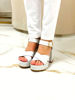 Imagen de Sandalia Thales Blanco Milano
