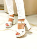 Imagen de Sandalia Thales Off White Charol