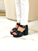 Imagen de Sandalia Thales Negro Charol