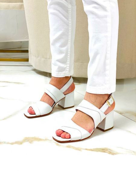 Imagen de Sandalia Fermat Blanco Milano