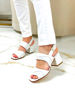 Imagen de Sandalia Fermat Blanco Milano