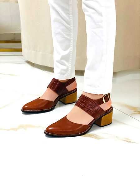 Imagen de Zapato Sophie Whisky Croco