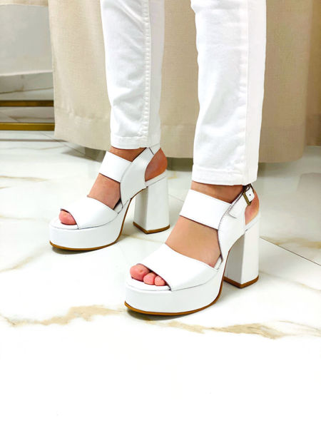 Imagen de Sandalia Wohler Blanco