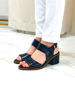 Imagen de Sandalia Emma Negro Milano