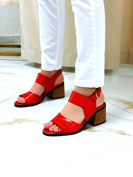 Imagen de Sandalia Emma Rojo