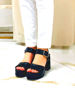 Imagen de Sandalia Watson Negro Milano