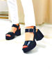 Imagen de Sandalia Watson Negro Milano