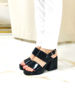 Imagen de Sandalia Toronto Negro Charol