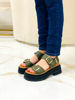 Imagen de Sandalia Gibson Verde Flouter