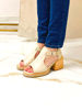 Imagen de Sandalia Hudson Natural Milano Charol