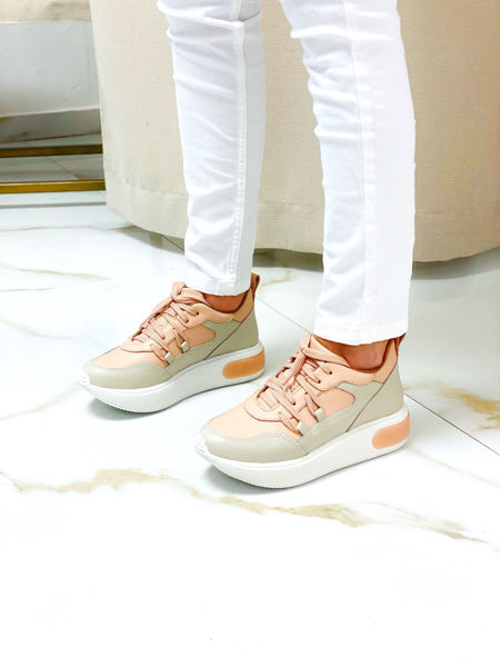 Imagen de Sneaker Phoenix Rosa y Natural