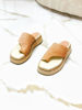 Imagen de Sandalia Sandler Nude Croco