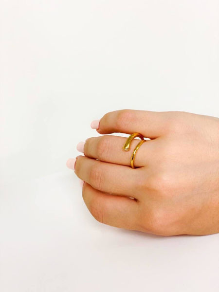 Imagen de Anillo Archer Dorado
