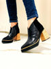 Imagen de Bota Da Vinci Negro Lagarto Nobuck