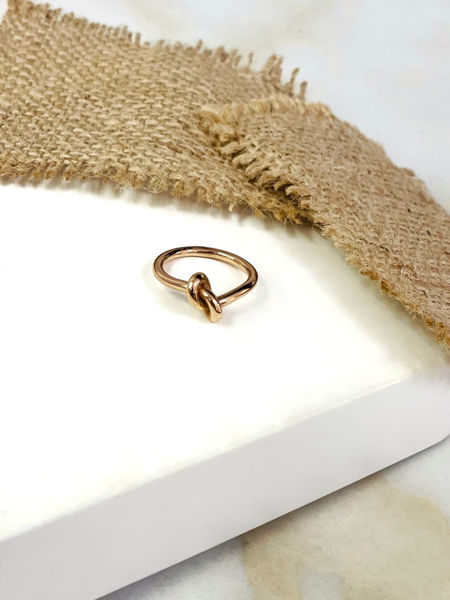 Imagen de Anillo Nudo Rosa