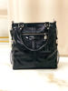 Imagen de Cartera Degas Negro Milano Charol
