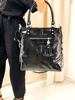 Imagen de Cartera Degas Negro Milano Charol
