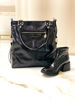 Imagen de Cartera Degas Negro Milano Charol