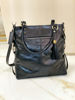 Imagen de Cartera Degas Negro Milano Lagarto