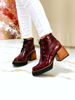 Imagen de Bota Azkaban Bordo Lagarto