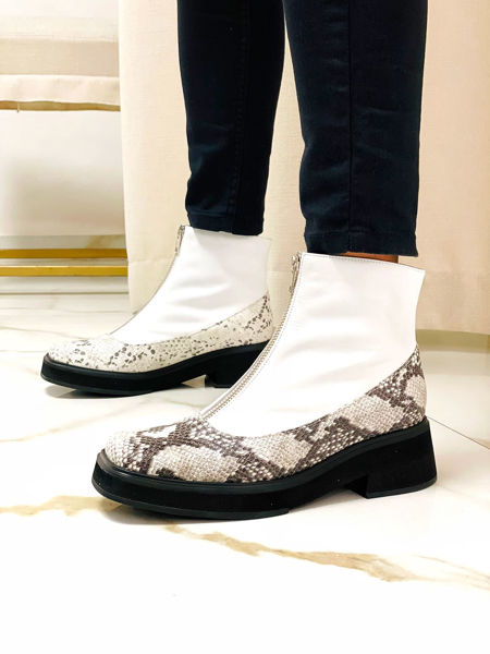 Imagen de Bota Krum Blanco y Negro Viper