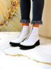 Imagen de Bota Krum Blanco Milano Charol