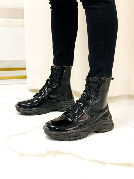Imagen de Bota Matisse Negro Charol