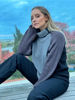 Imagen de Polera Dobby Negro y Gris